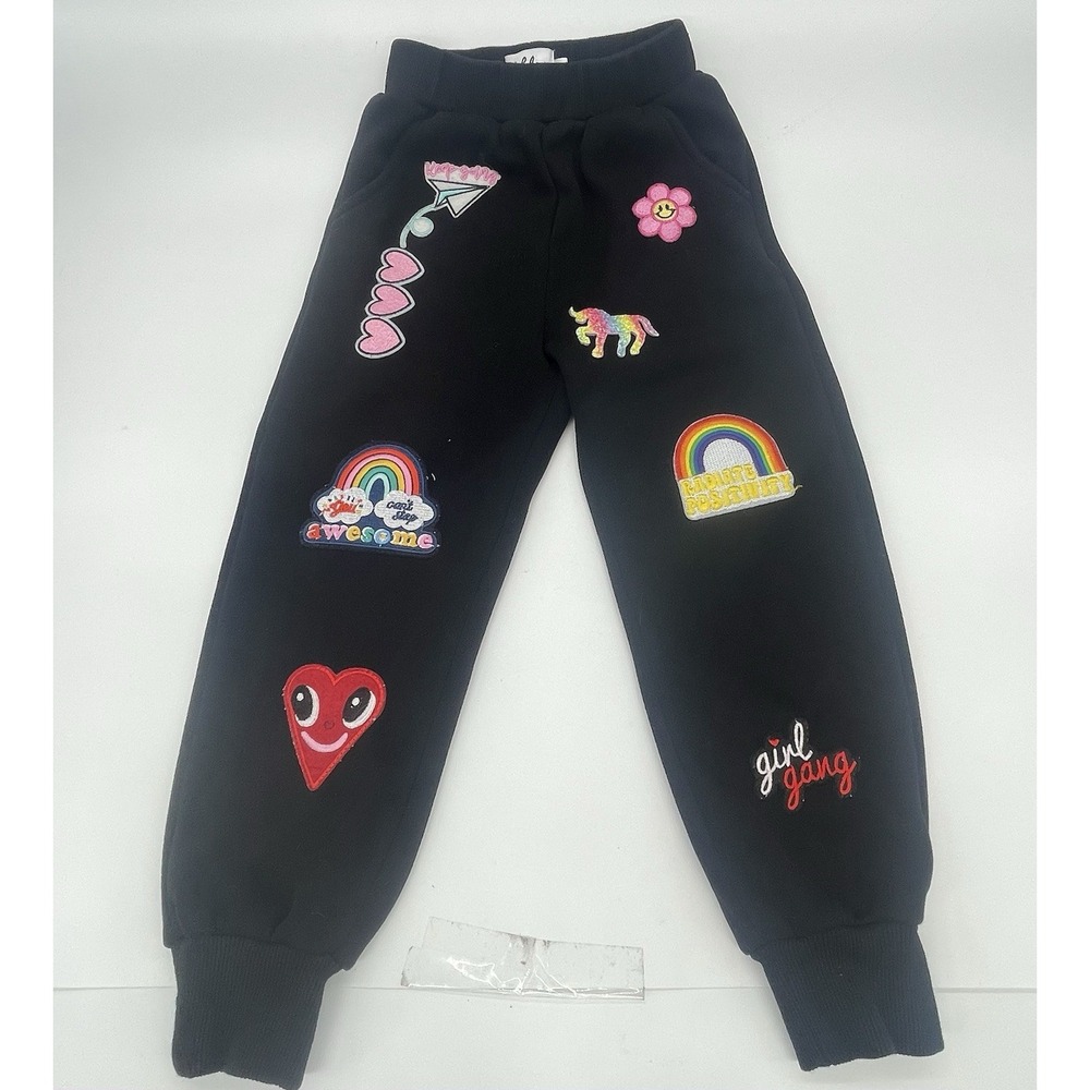 Lola And The Boys Joggers Kids Girls 5 Unicorn Sequin Athleisure Preppy Designer